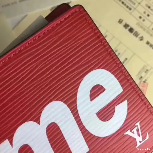 pocket Louis supreme wallet Vuitton 0707